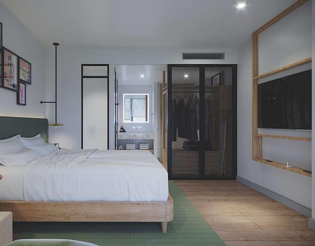 Hilton Garden Inn Tbilisi Riverview Ruang foto